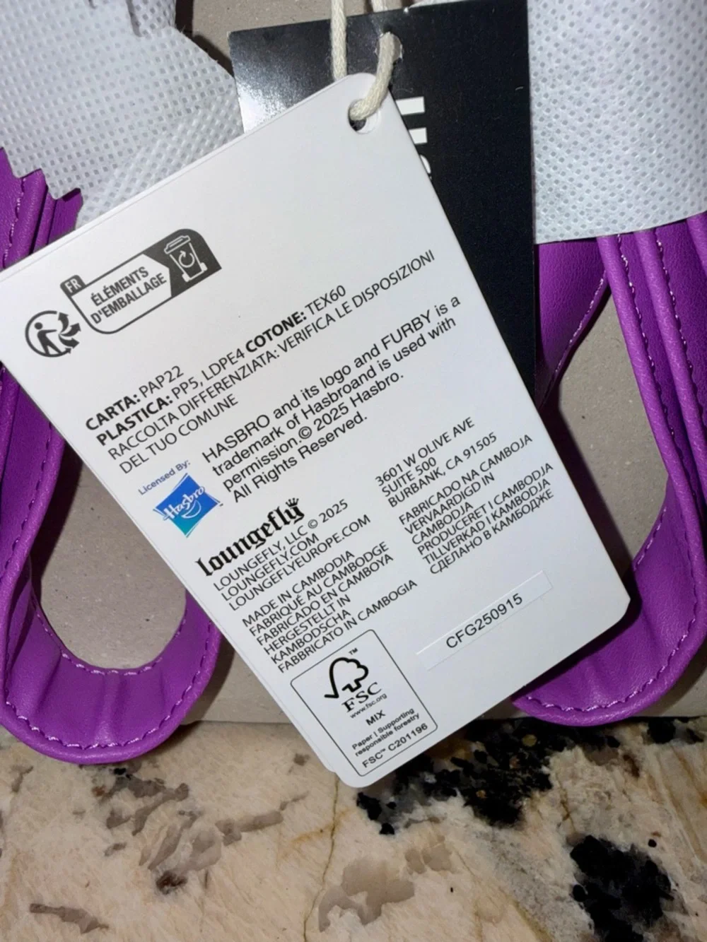 NWT Loungefly Furby Friends Mini Backpack - Picture 9 of 9